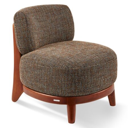 POLSPOTTEN Lounge Sessel Fizz von POLSPOTTEN Dunkelbraun