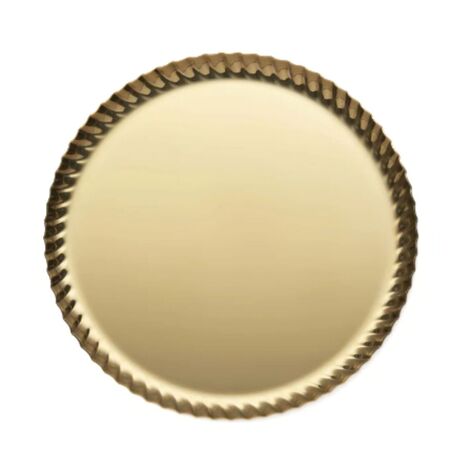 Rundes Tablett Pleats von Alessi