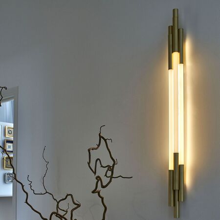 DCWéditions Wandleuchte Org von DCW Gold, L: 105 cm-2