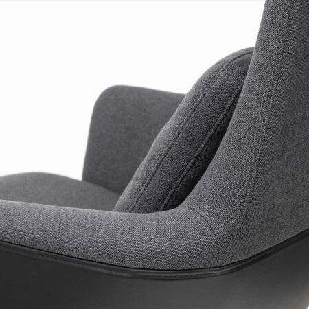 Grand Relax und Ottoman in Leder von Vitra
