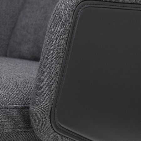 Grand Relax und Ottoman in Leder von Vitra