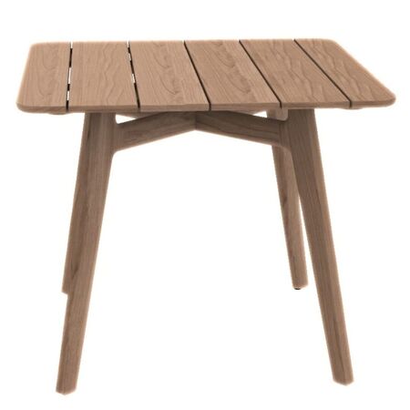 Ethimo Quadratischer Tisch Knit von Ethimo Teakholz
