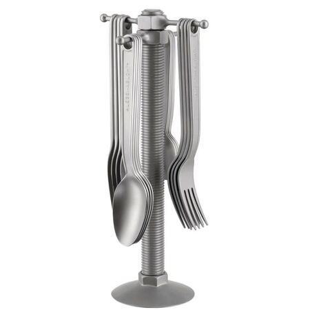 Alessi Besteckgarnitur Conversational Objects von Alessi Edelstahl 