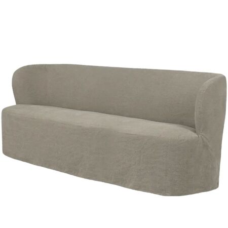 Gubi Sofa Stay Slipcover von Gubi 0024 - Gubi Flax, B: 190 cm
