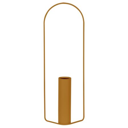 Fermob Zylindrische Vase Itac von Fermob Lebkuchen D2