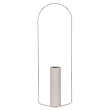 Fermob Zylindrische Vase Itac von Fermob Lehmgrau A5