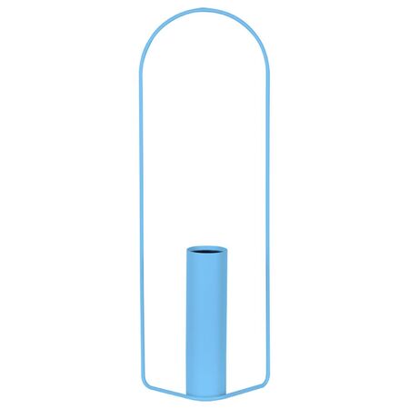 Fermob Zylindrische Vase Itac von Fermob Maya Blau E1