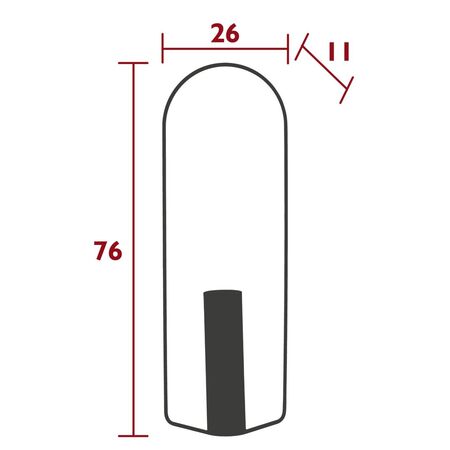 Fermob Zylindrische Vase Itac von Fermob