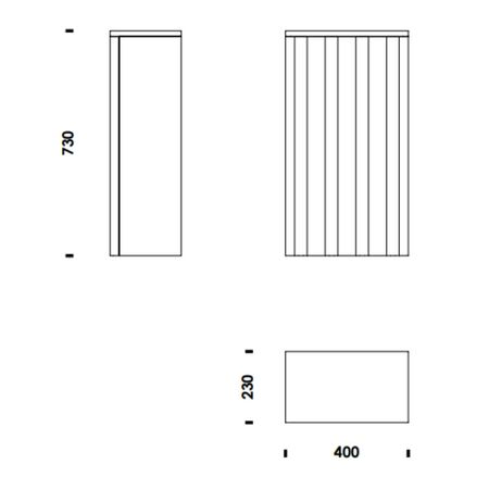 Hängeschrank Rib von Normann Copenhagen