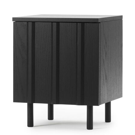 Normann Copenhagen Nachttisch Rib von Normann Copenhagen Soft Black