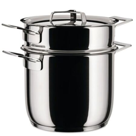 Alessi Pasta-set Pots&Pans von Alessi Edelstahl 