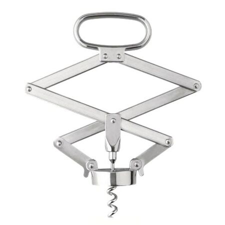 Alessi Korkenzieher Socrates von Alessi Edelstahl 