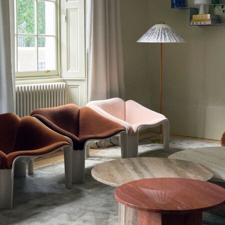 Gubi Lounge Chair F300 von Gubi Molé / Dedar Alpaca Alto 015