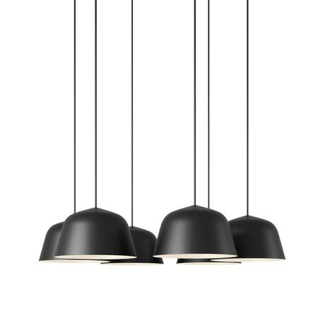 Muuto Cluster Pendelleuchten Ambit von Muuto Black