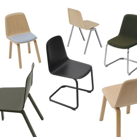 Holzstuhl Brink von Muuto
