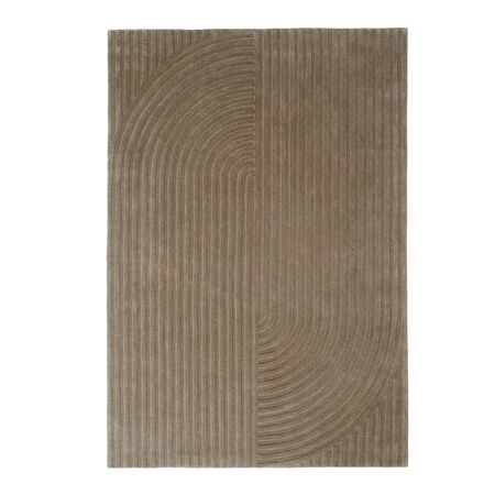 Muuto Teppich Relevo Quattro von Muuto Taupe, L: 240 cm / B: 170 cm