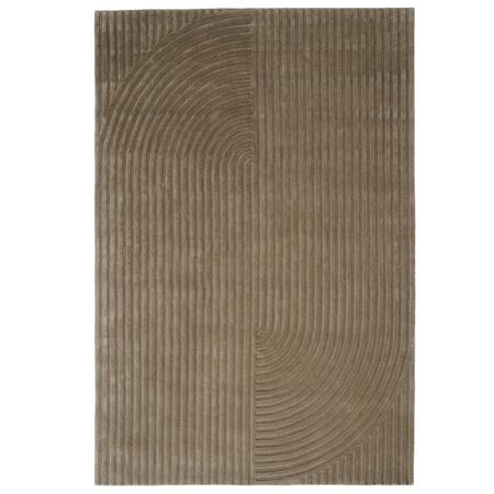 Muuto Teppich Relevo Quattro von Muuto Taupe, L: 300 cm / B: 200 cm
