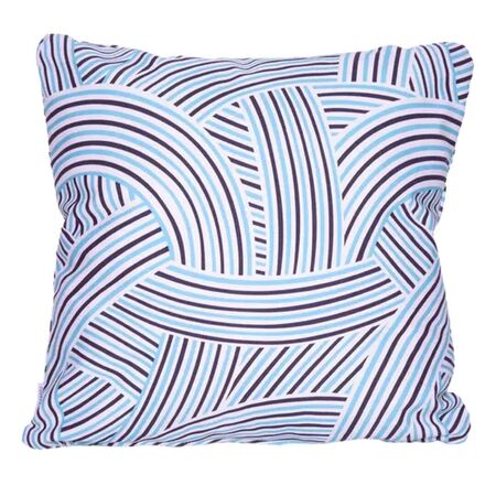 Fermob Outdoor Kissen Croisieee Cordage 44 X 44 cm von Fermob Maya Blau E1
