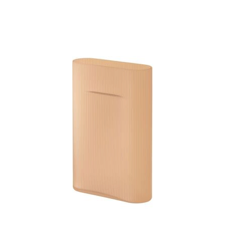 Muuto Ridge Vase Hellorange, H: 35 cm