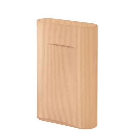 Muuto Ridge Vase Hellorange, H: 48.5 cm