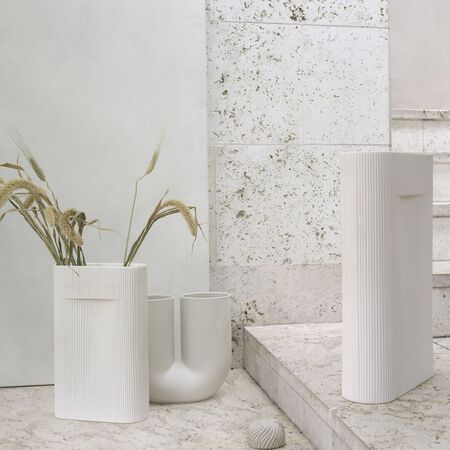 Kunstvolle Vase Ridge von Muuto