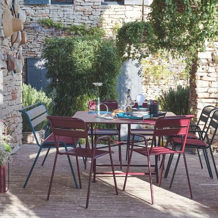 Fermob Sitzkissen Outdoor Bank Color Mix 106 x 35 cm von Fermob