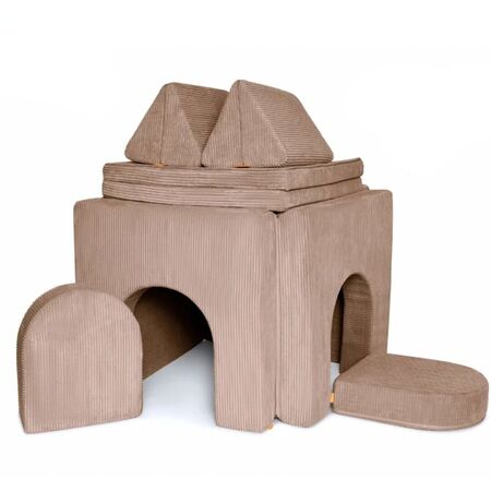 Funzy Add-On zu Spielsofa von Funzy Cord Karamell Beige