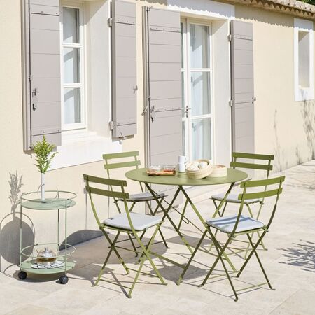 Fermob Outdoor Sitzkissen Bistro Color Mix 38 x 38 cm von Fermob