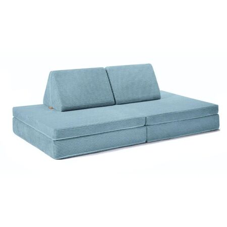 Funzy Spielsofa von Funzy Cord Lagune Blau