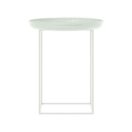 Norr11 Duke Table Lacquered Mineral, Ø: 45 cm