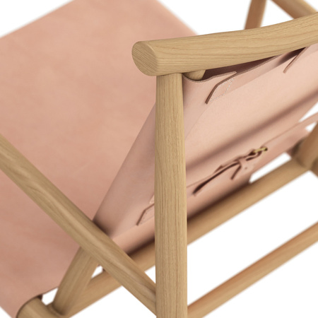 Lounge-Sessel Samurai mit Leder von Norr11