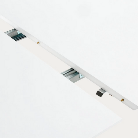 Tisch Weiss rechteckig ausziehbar 160 x 100 cm 'OQUI' von Kave Home