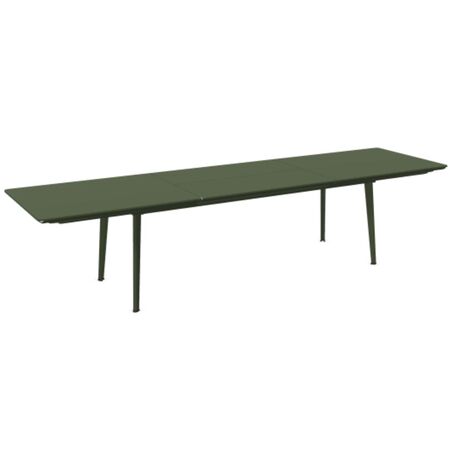 Emu Ausziehtisch Rechteckig Plus4 220+110x90 von Emu 17 Militärgrün