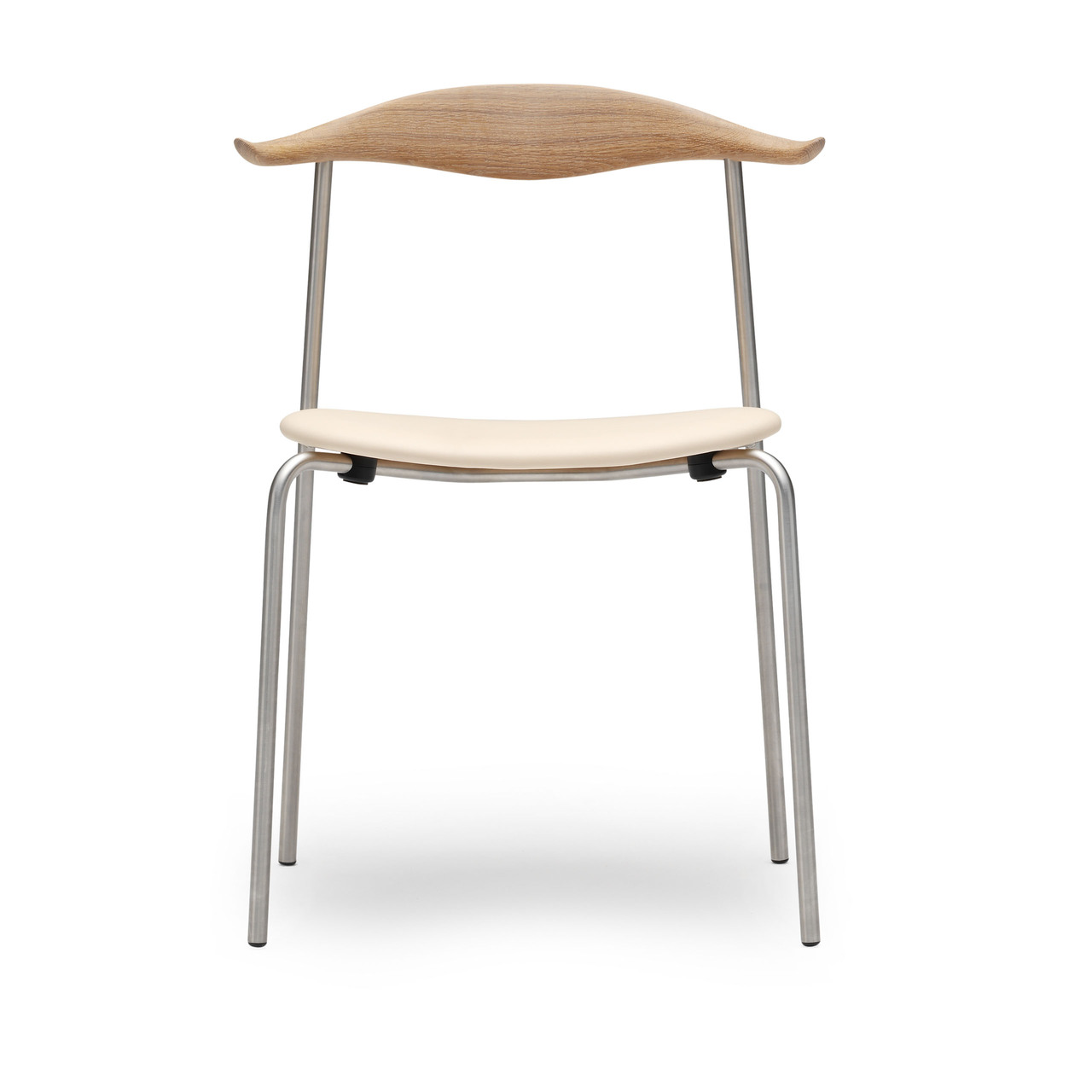 Carl Hansen & Søn Stuhl 'CH88T  Edelstahl,  Eiche geseift