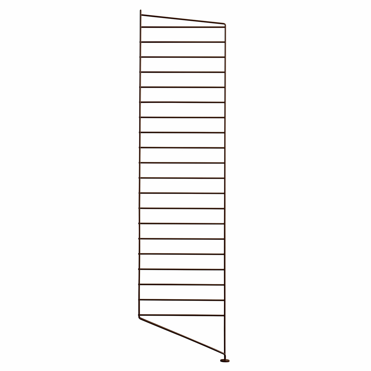 String Furniture Floor Panels / Pack 1 Braun, H: 115 cm, T: 30 cm
