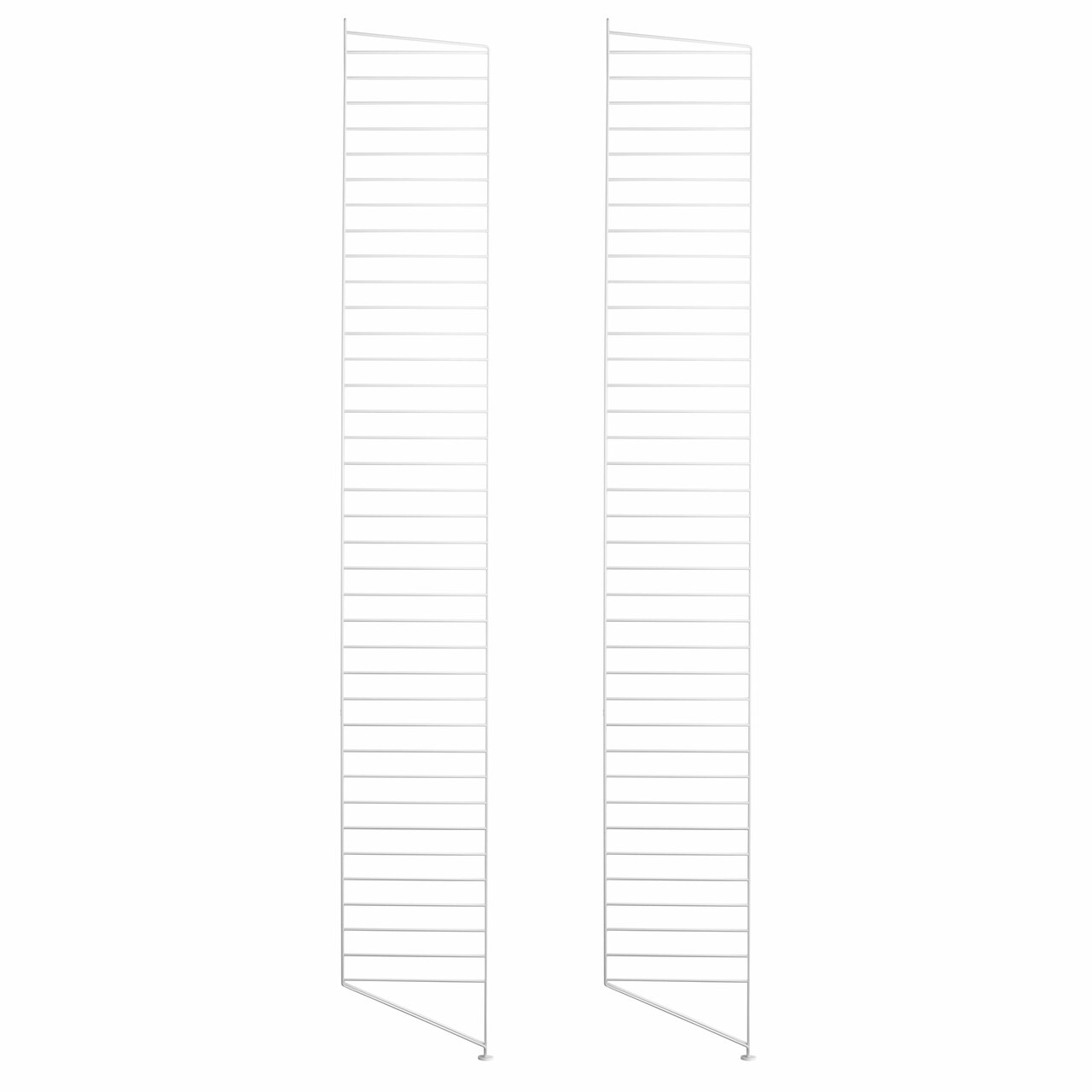 String Furniture Floor Panels / Pack 2 Weiss, H: 200 cm, T: 30 cm