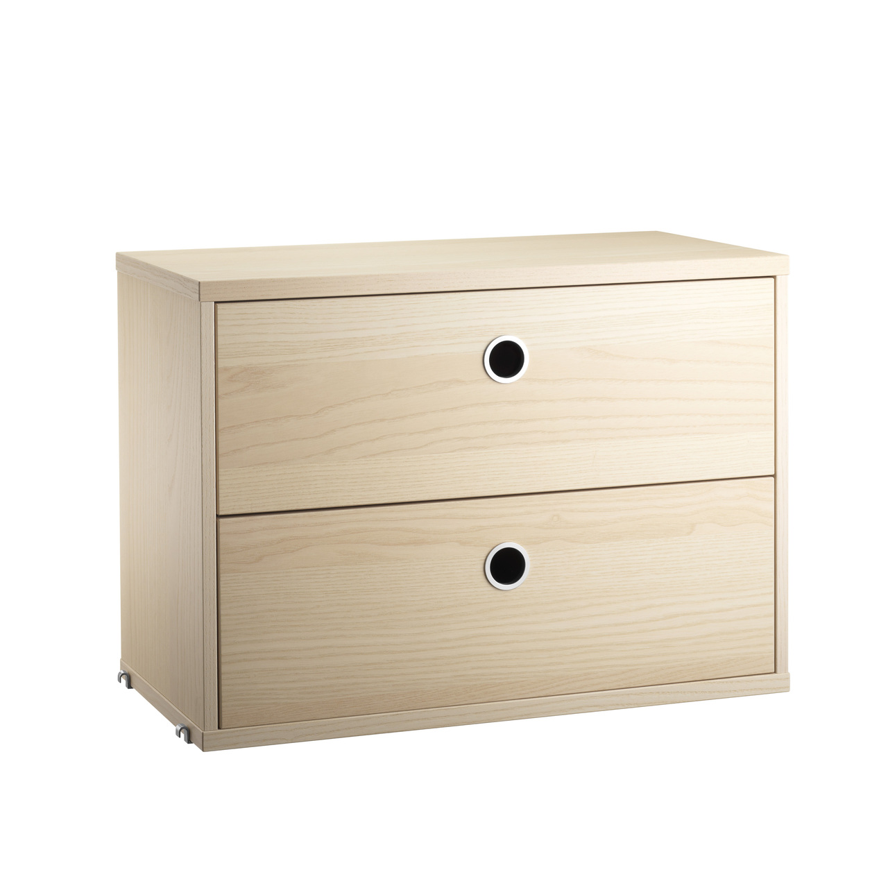 String Furniture Cabinet with Drawers Esche, B: 58 cm, T: 30 cm