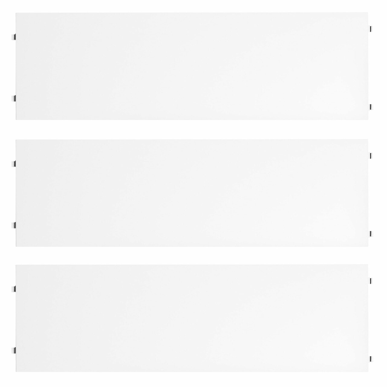 String Furniture Shelves / Pack 3 Weiss, B: 78 cm, T: 30 cm