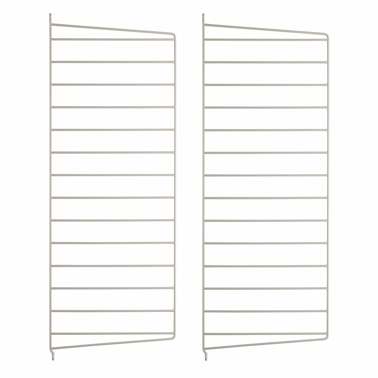 String Furniture Wall Panels / Pack 2 Beige, H: 75 cm, T: 30 cm