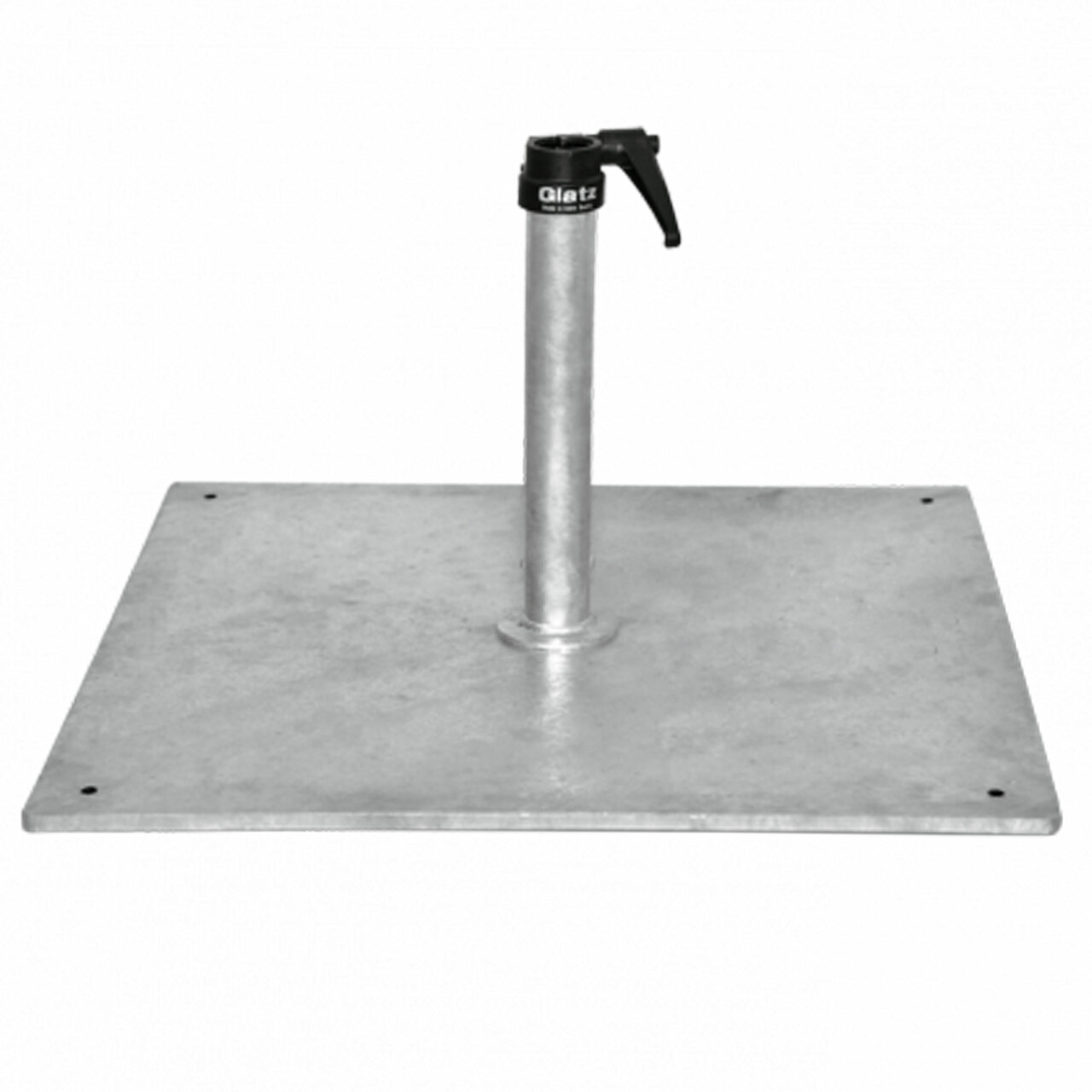 Glatz Sockel Stahlsockel Z / 58 x 58 cm / 40 kg