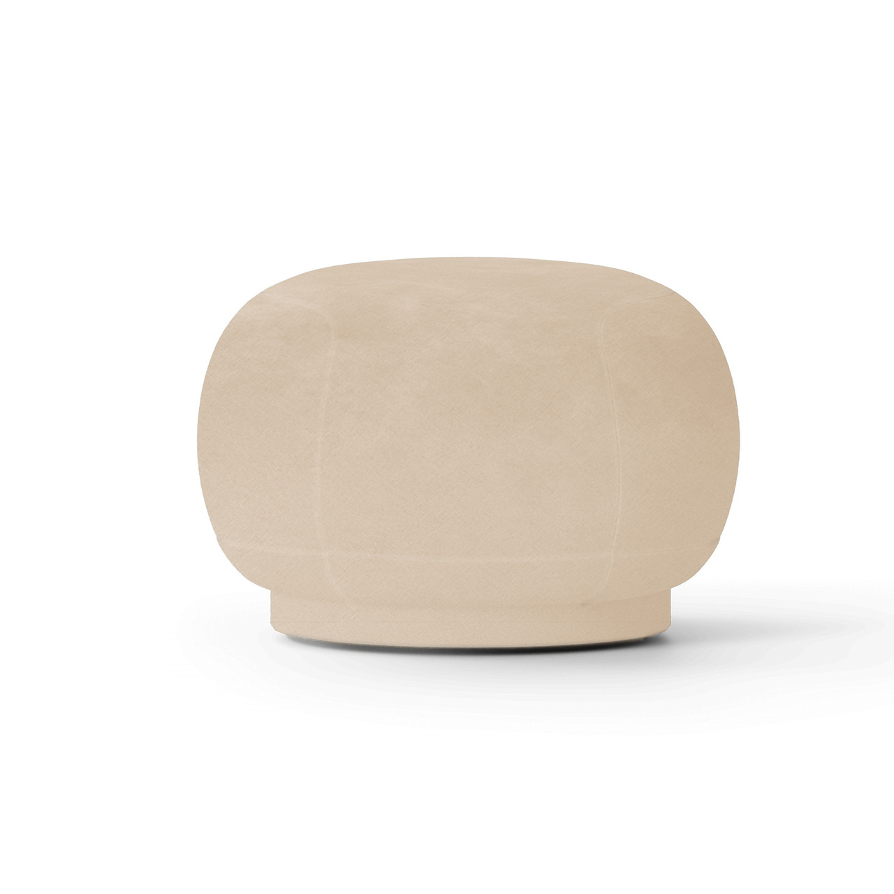 Ferm Living Rico Pouf Off-White - Brushed