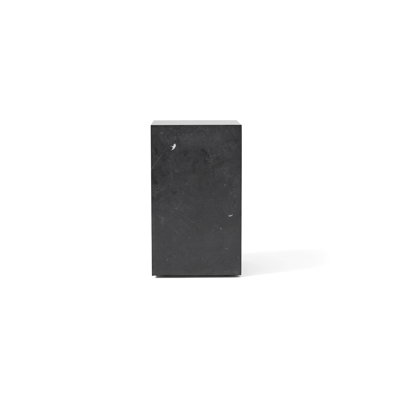 Menu Furniture Plinth Pedestal Nero Marquina Marmor	, H: 51 cm 