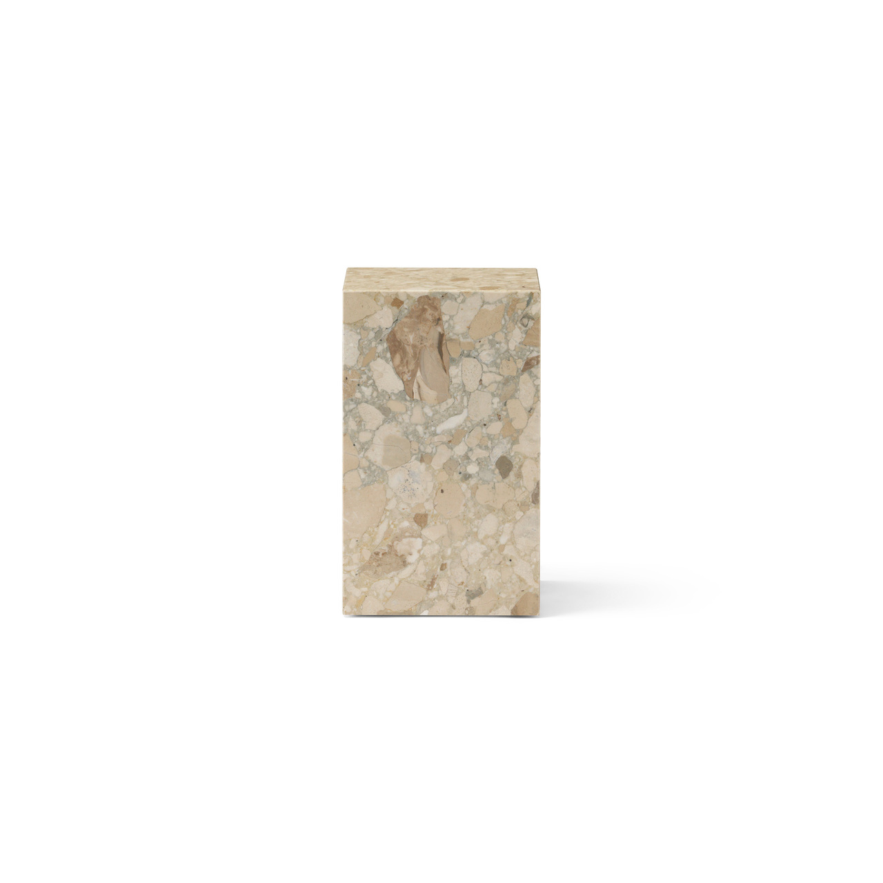 Menu Furniture Plinth Pedestal Calacatta Viola Marmor	, H: 51 cm 