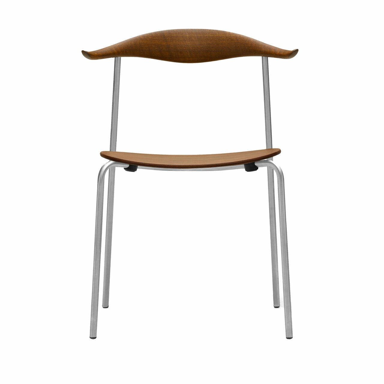 Carl Hansen & Søn Stuhl 'CH88T Eiche rauchfarbiges Öl, Edelstahl