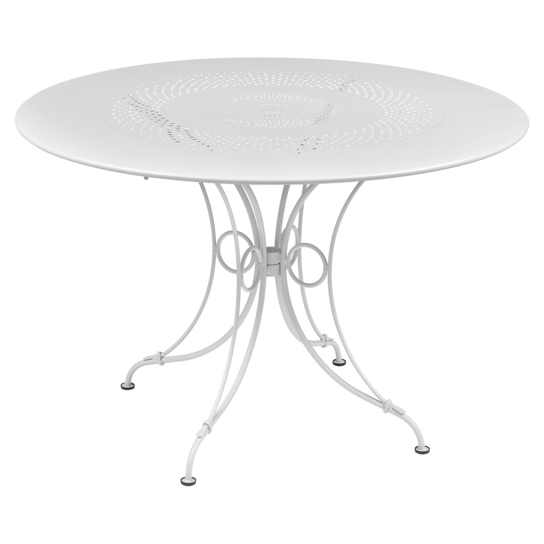 Fermob Tisch '1900' Weiss 01, ø 96 cm