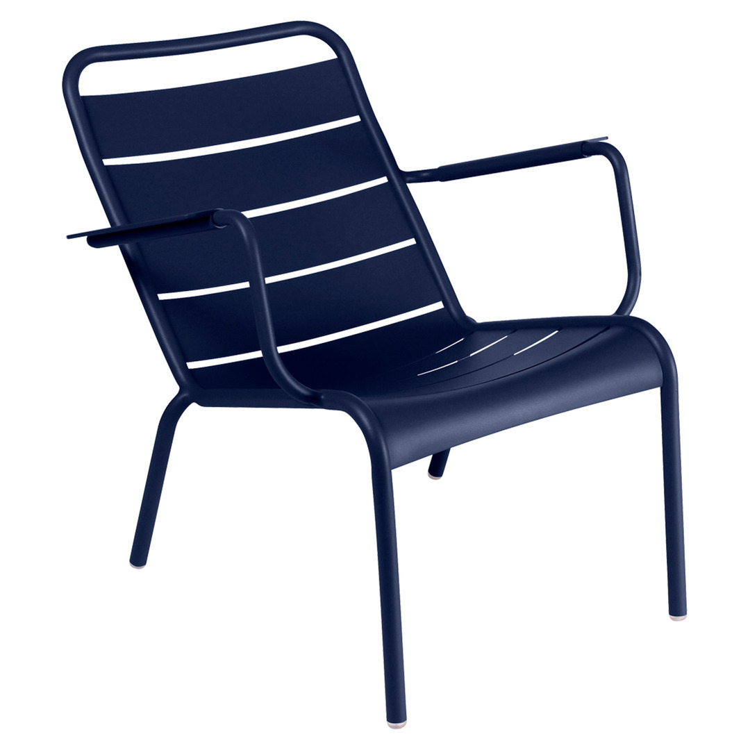 Fermob Tiefer Sessel 'Luxembourg'  Abyssblau 92