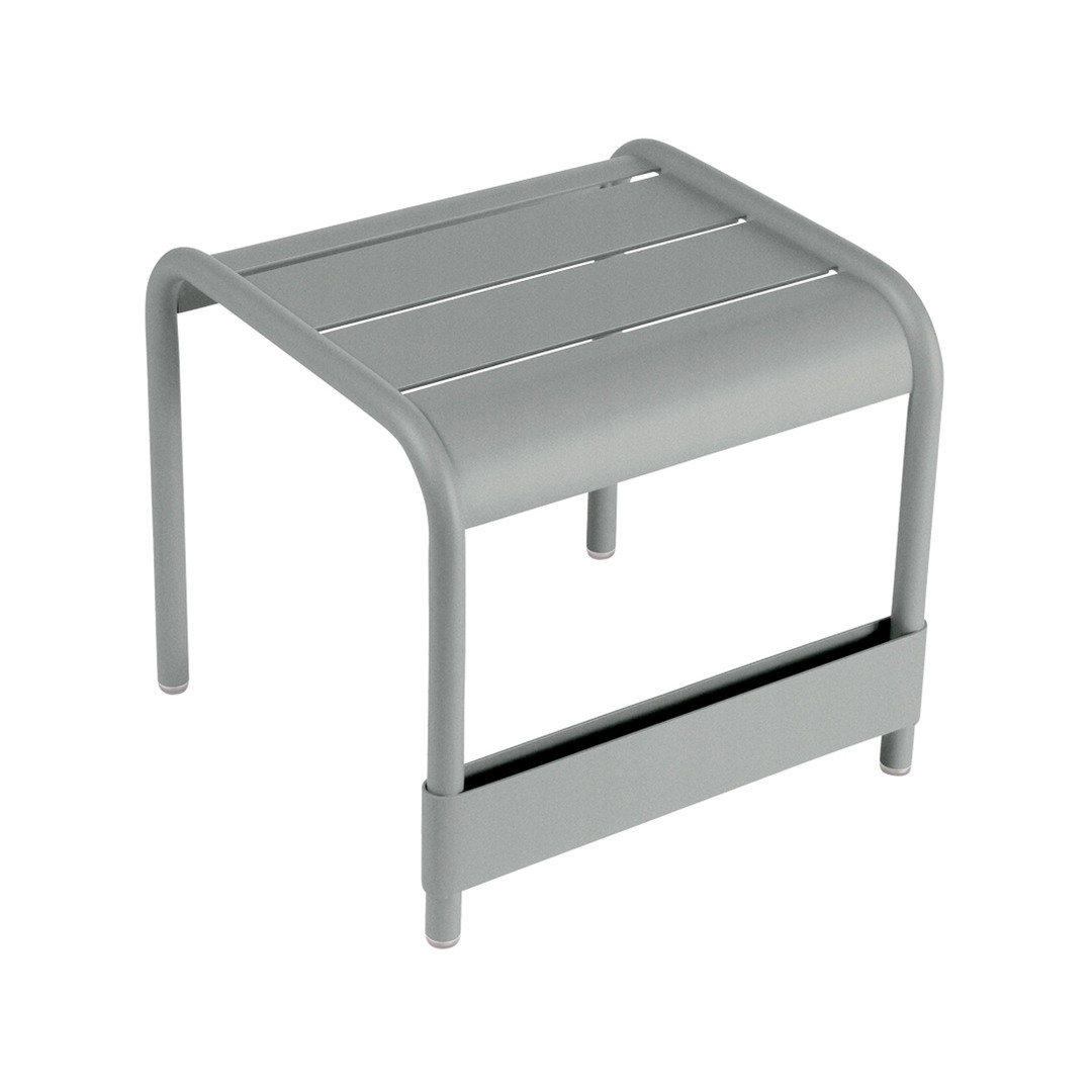 Fermob Hocker 'Luxembourg' zu Lounger Lapiligrau C7, Klein - B: 42 cm