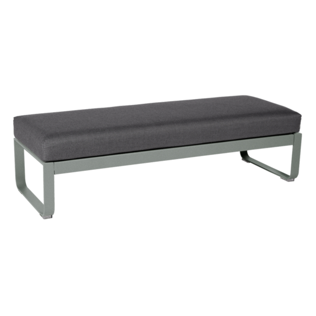 Fermob Bellevie 2-Seater-Ottoman Lapiligrau C7, Graphitgrau A3