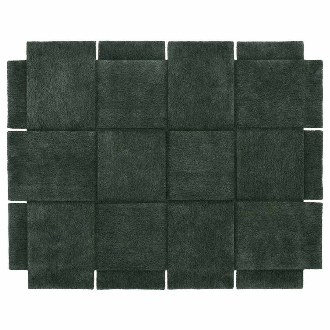 Design House Stockholm Furniture Basket Rug Grün, B: 185 cm / L: 240 cm