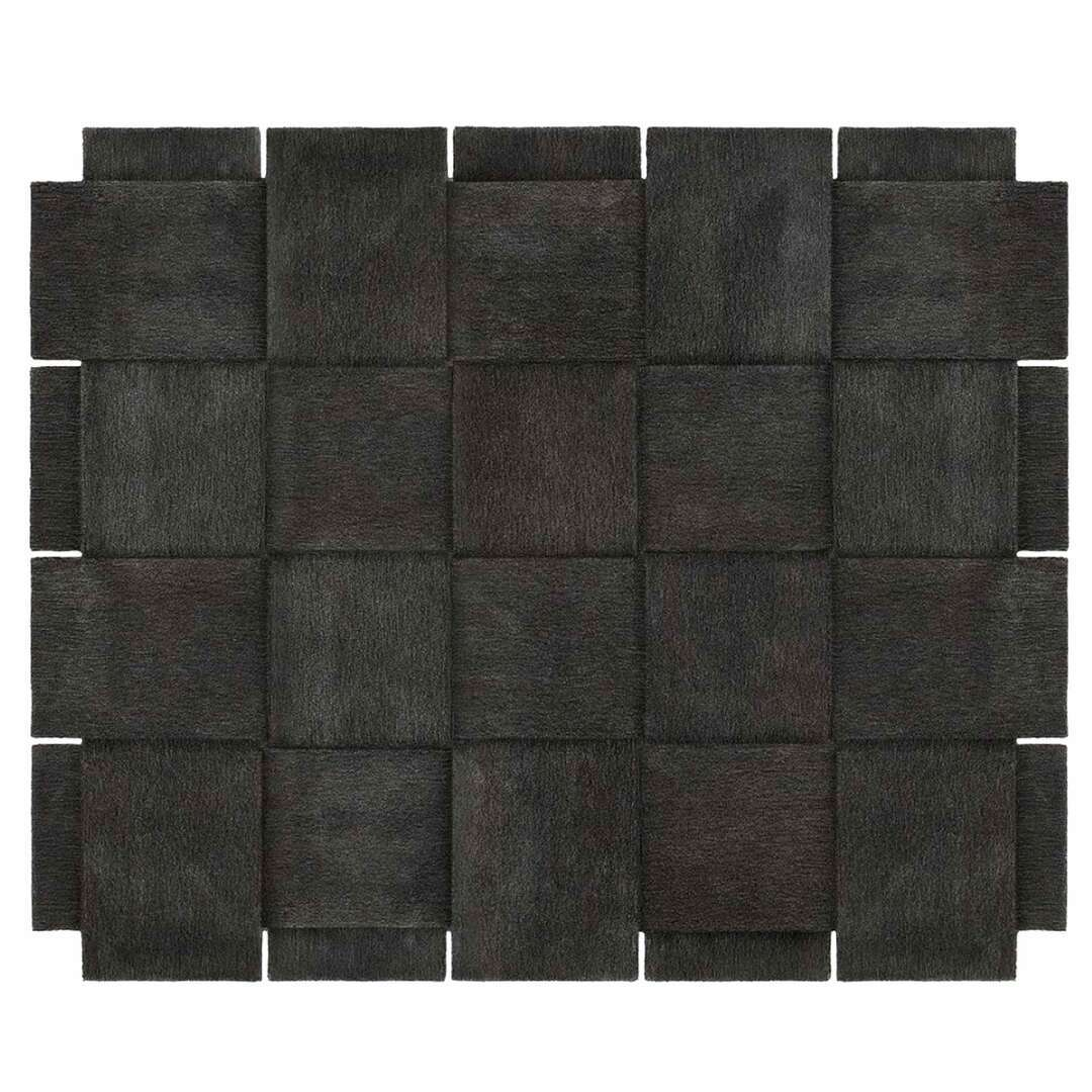 Design House Stockholm Furniture Basket Rug Dunkelgrau, B: 245 cm / L: 300 cm